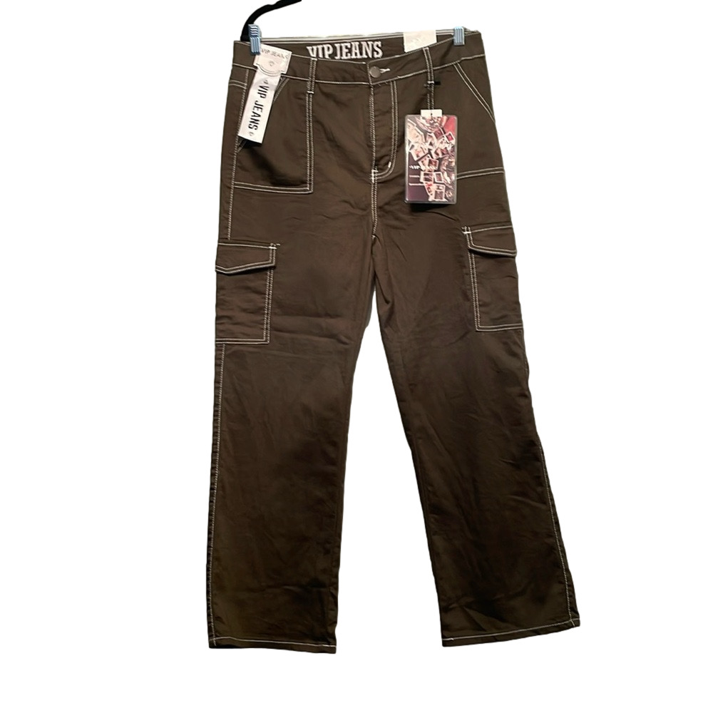 VIP JEANS GREEN SIZE 15